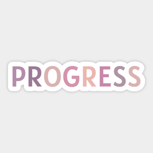 Progress Sticker